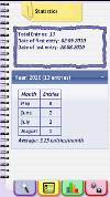 Calendar Stats Screenshot 3